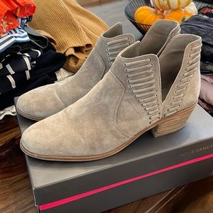 Vince Camuto suede booties